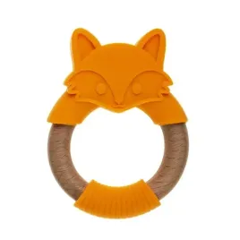 gryzak-drewniano-silikonowy-lisek-pomaranczowy-bocioland