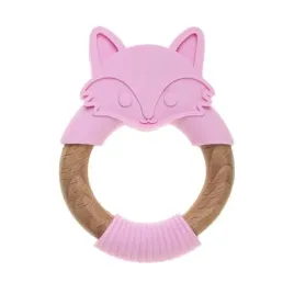 gryzak-drewniano-silikonowy-lisek-rozowy-bocioland