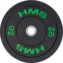 talerz-olimpijski-bumper-obciazenie-hms-htbr10-zielony-10-kg