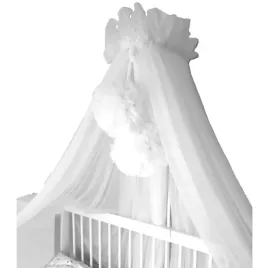 baldachim-do-lozeczka-tiul-bialy-pompony-camicco