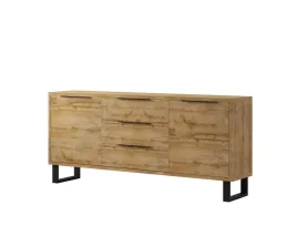 komoda-200-cm-halle-25-dab-wotan-nogi-metalowe