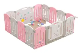 kojec-skladany-modulowy-dla-dzieci-suchy-basen-16-2-rozowo-bialy