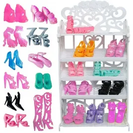 buciki-szafka-buty-mebelki-domek-dla-lalek-polka-ubranka-do-domku-zestaw