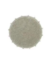 dywan-bawelniany-bubbly-olive-natural-o120-cm-lorena-canals