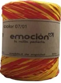 rafia-syntetyczna-zolty-czerwony-ozdobna-tasma-wstazka-200m-kolor-07-01