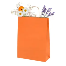 torba-papierowa-pomaranczowa-240x100x320-torebka-na-prezent-10-szt