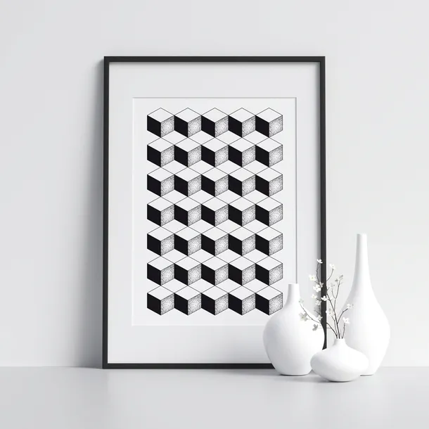 plakat-cyfrowy-do-wydruku-3d-pattern-rodzaj-bez-ramy