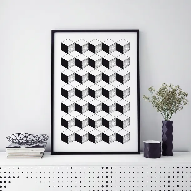 plakat-cyfrowy-do-wydruku-3d-pattern-format-plakatu-format-a2-format-a3-format-a4-b2