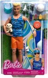 lalka-mattel-barbie-ken-surfer-akcesoria-piesek