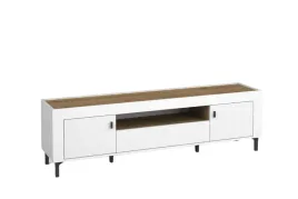 szafka-rtv-pod-tv-pokoj-salon-jadalnia-dab-whisky-bialy-noeli-8