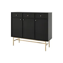 komoda-z-szufladami-drzwi-czarny-grafit-salon-jadalnia-luna-l827-stelaz