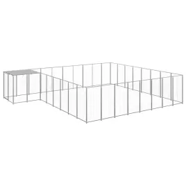 kojec-dla-psow-550x440x110-cm-srebrny-szary