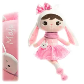 lalka-metoo-krolik-z-imieniem-prezent-na-roczek-dla-dziewczynki-na-4-latka