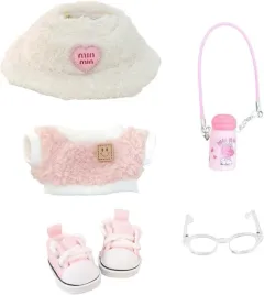 ubranka-dla-lalka-17cm-zestaw-ubranek-stroj-i-akcesoria-pink-5-sztuk