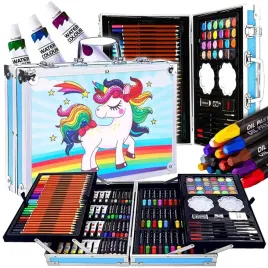 zestaw-do-malowania-dla-dzieci-dziewczynek-plastyczny-walizka-169-el-kredki