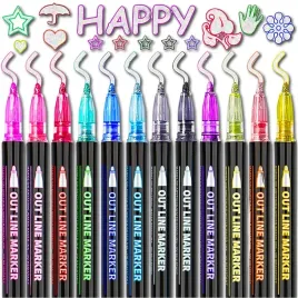 markery-pisaki-magiczne-metaliczne-mazaki-podwojna-linia-konturowe-12szt