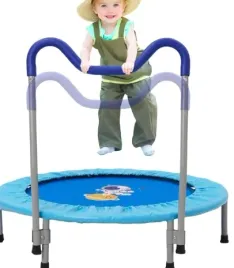trampolina-dla-dzieci-97-cm-skladana-z-regulowanym-uchwytem