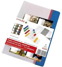 panta-plast-zestaw-okladek-na-ksiazki-zeszyty-klasy-1-3-naklejki