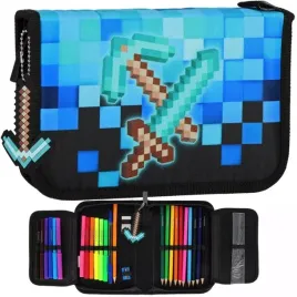 piornik-szkolny-rozkladany-dwuklapkowy-z-wyposazeniem-dla-chlopca-piksele