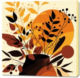 obraz-100x100cm-bukiet-owocow