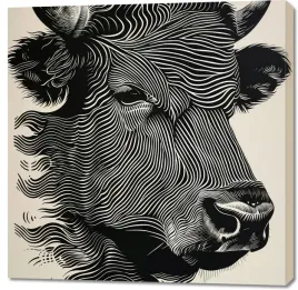 obraz-100x100cm-byk-w-swietlistych-barwach