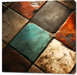 obraz-100x100cm-ceramiczna-kompozycja