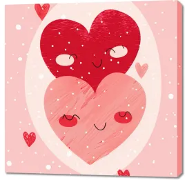 obraz-100x100cm-cieplo-serca