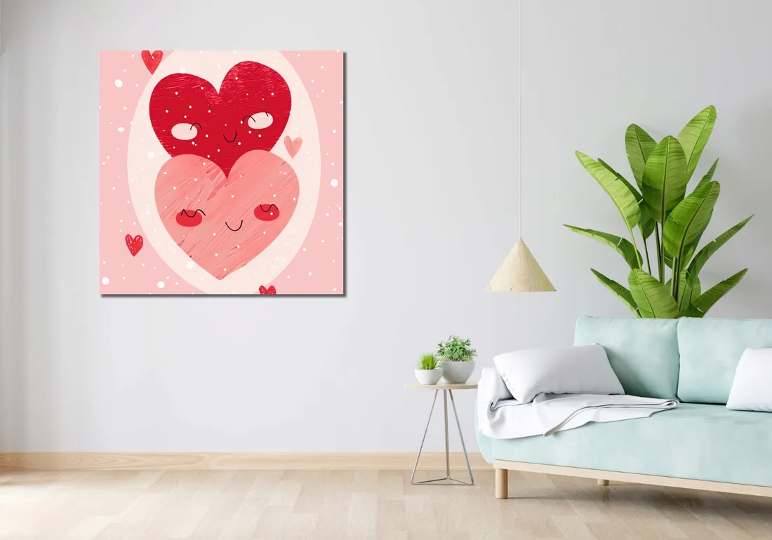 obraz-100x100cm-cieplo-serca