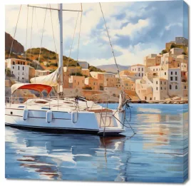 obraz-100x100cm-dryfowanie-na-wodzie