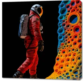 obraz-100x100cm-eksplorator-nowych-swiatow