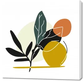 obraz-100x100cm-elegancka-flora