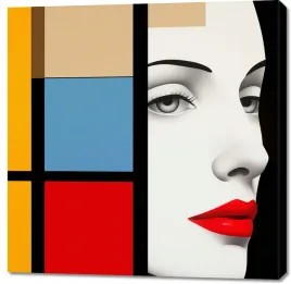 obraz-100x100cm-geometryczne-spojrzenie-w-dal