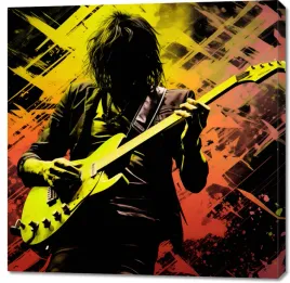 obraz-100x100cm-gitarowa-pasja-na-elektryku