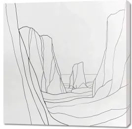 obraz-100x100cm-kontury-w-krajobrazie