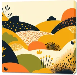 obraz-100x100cm-krajobraz-w-odcieniach-slonca