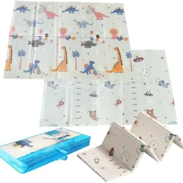 mata-piankowa-dwustronna-skladana-duza-150-cm-x-200-cm-kosmos-dinozaury