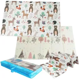 mata-piankowa-edukacyjna-skladana-las-zwierzeta-antyposlizgowa-150x200cm