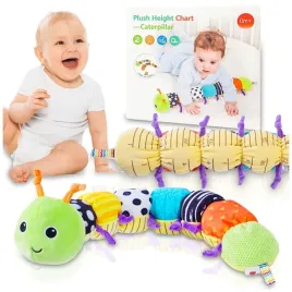zabawka-sensoryczna-dla-niemowlat-gasienica-muzyczna-pluszowa-antystresowa