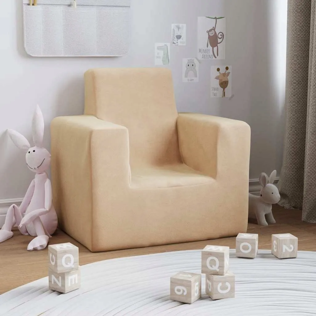 sofa-dziecieca-kremowa-miekki-plusz