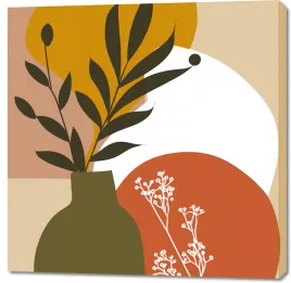 obraz-100x100cm-kwiaty-w-sloncu