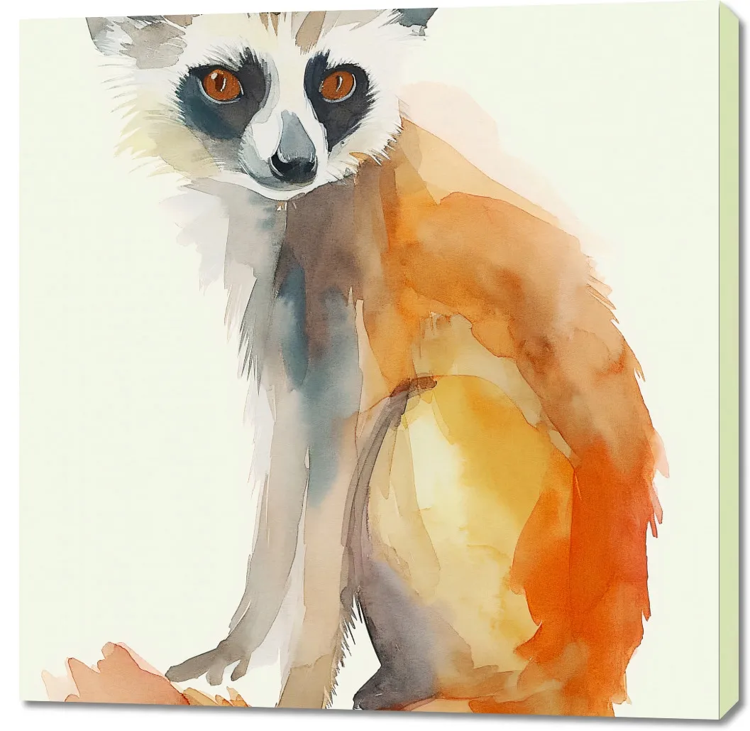 obraz-100x100cm-lemurek-stan-nowy