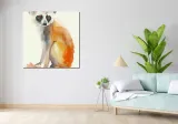 obraz-100x100cm-lemurek-stan-nowy