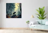 obraz-100x100cm-lesne-echa-stan-nowy