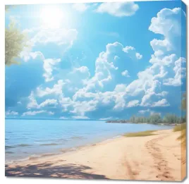 obraz-100x100cm-letni-dzien