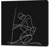 obraz-100x100cm-linia