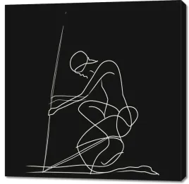 obraz-100x100cm-linia