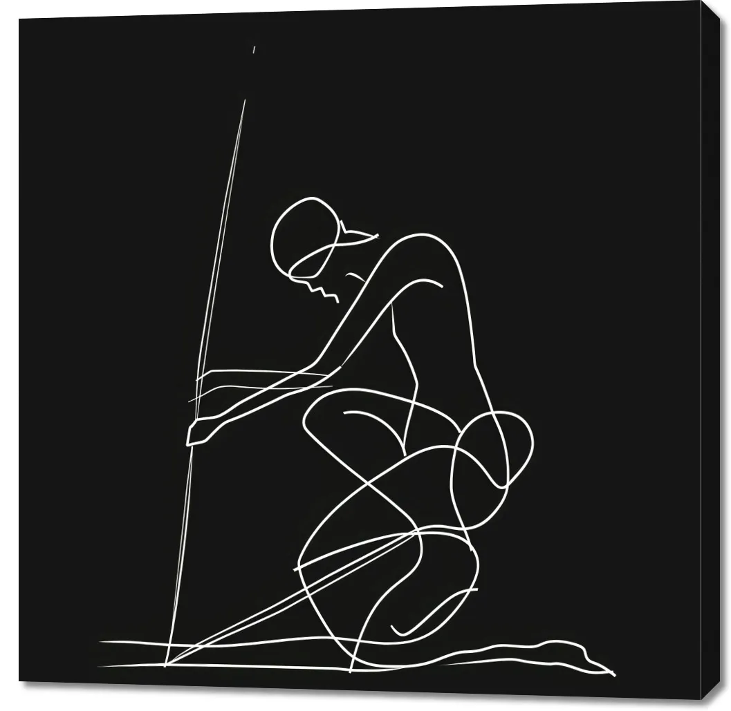 obraz-100x100cm-linia