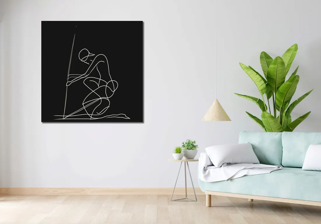 obraz-100x100cm-linia