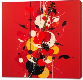 obraz-100x100cm-melodyjna-barwa