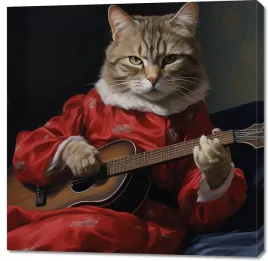 obraz-100x100cm-melodia-kociej-lapy